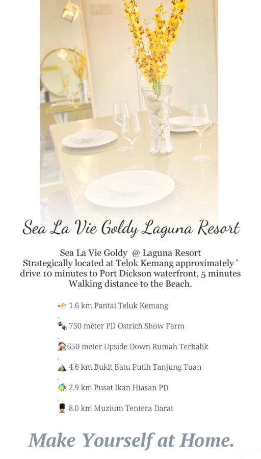 Sea La Vie Goldy @ Laguna Resort Port Dickson Exteriör bild